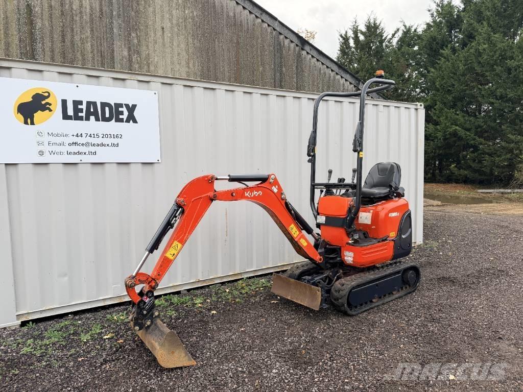 Kubota K 008-3 Mini kotrók < 7t