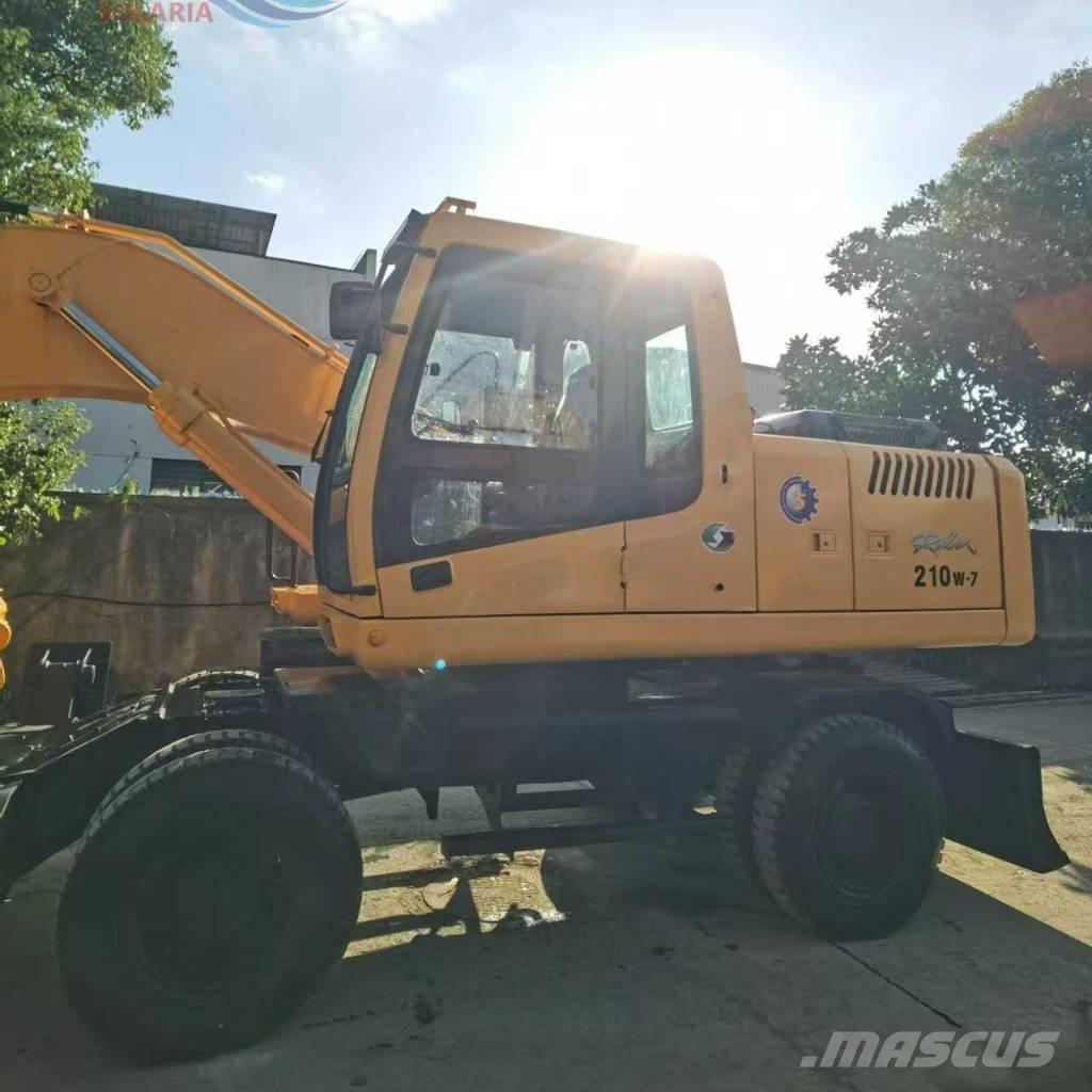 Hyundai r210w-7 Gumikerekes kotrók