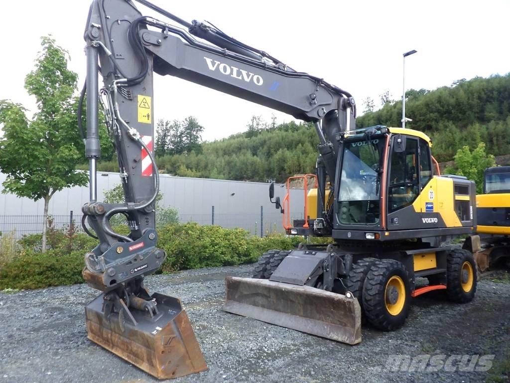 Volvo EW 220 E Gumikerekes kotrók