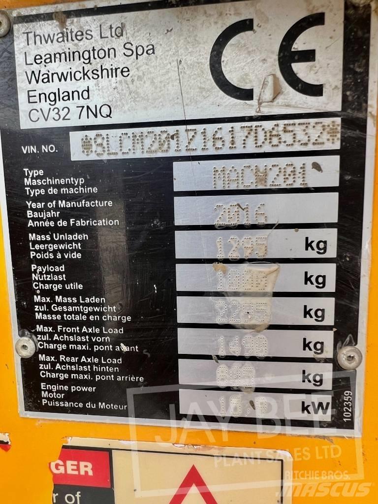 Thwaites 1 ton Mezei dömperek