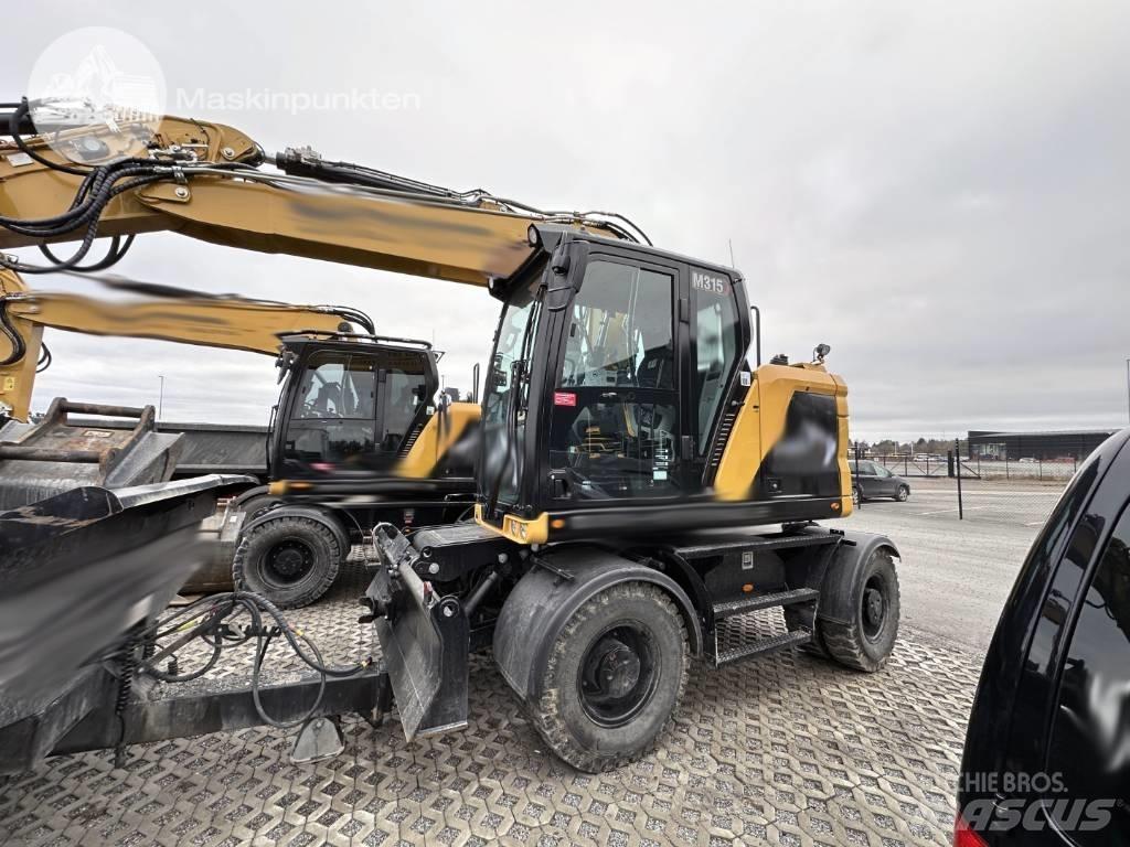 CAT M 315 Gumikerekes kotrók