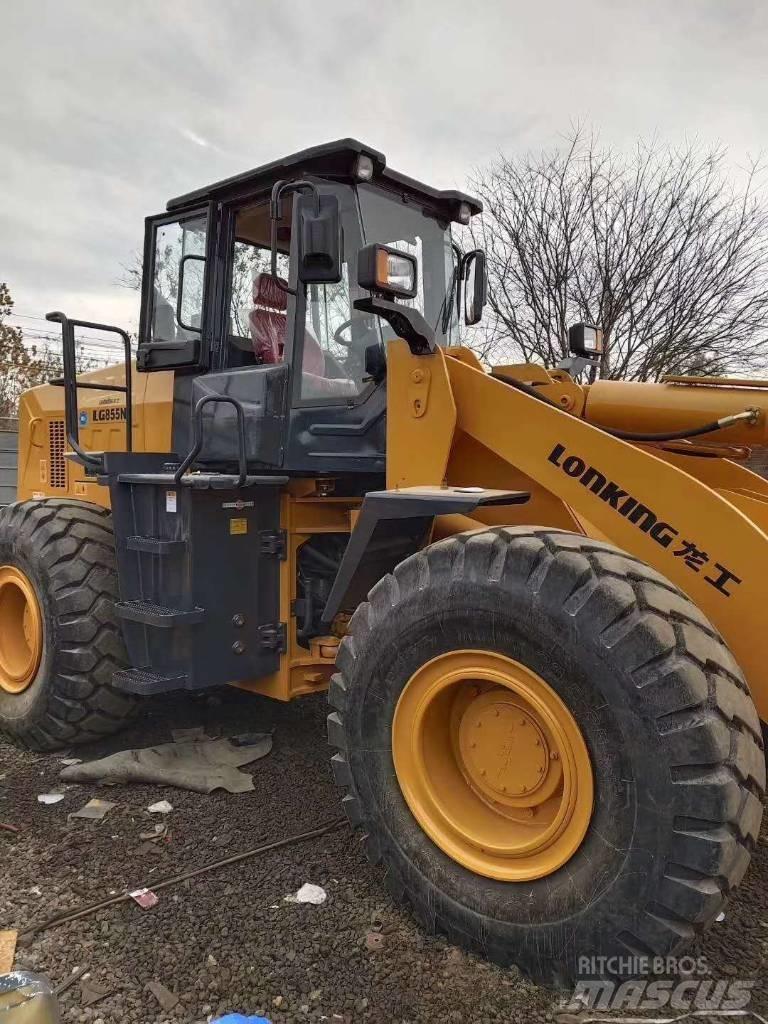 Lonking LG855N Gumikerekes homlokrakodók