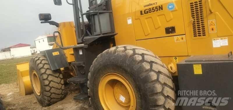 Lonking LG855N Gumikerekes homlokrakodók