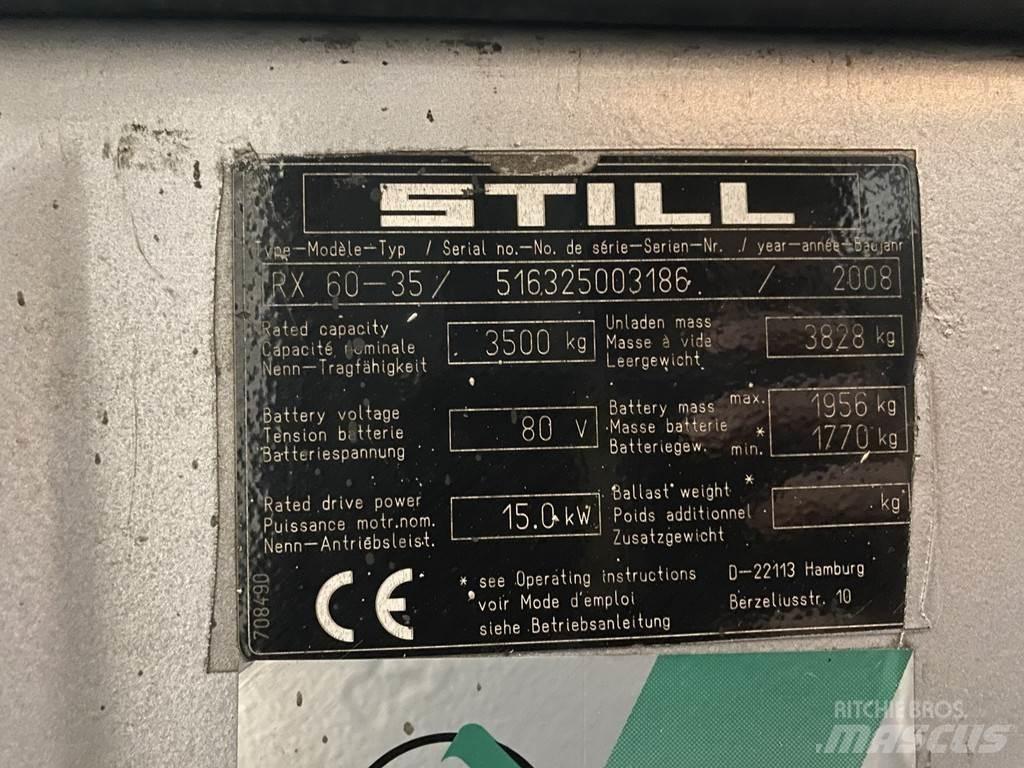 Still RX60-35 Elektromos targoncák