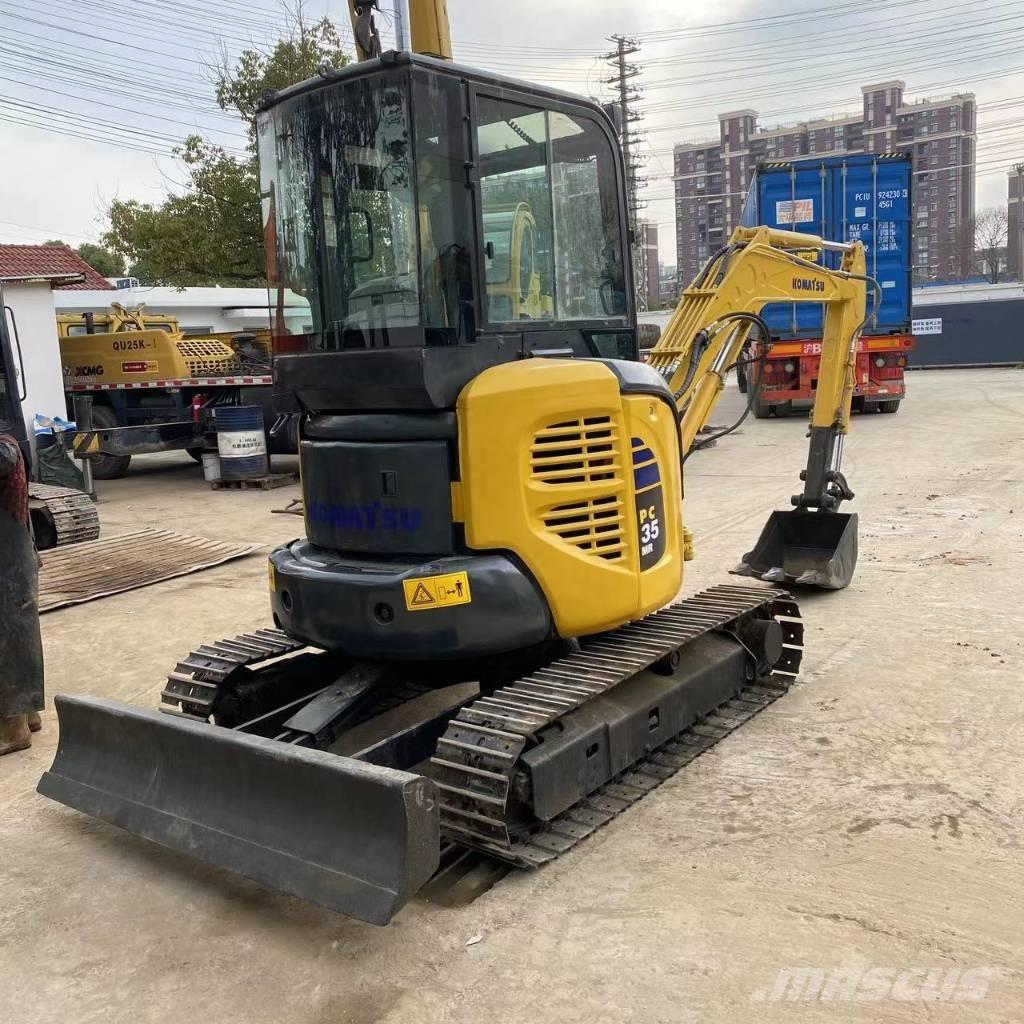 Komatsu PC 35 MR Mini kotrók < 7t