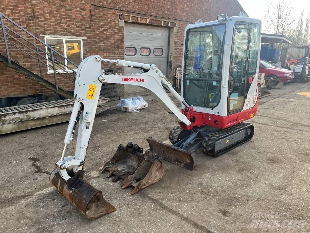 Takeuchi TB 216 Mini kotrók < 7t