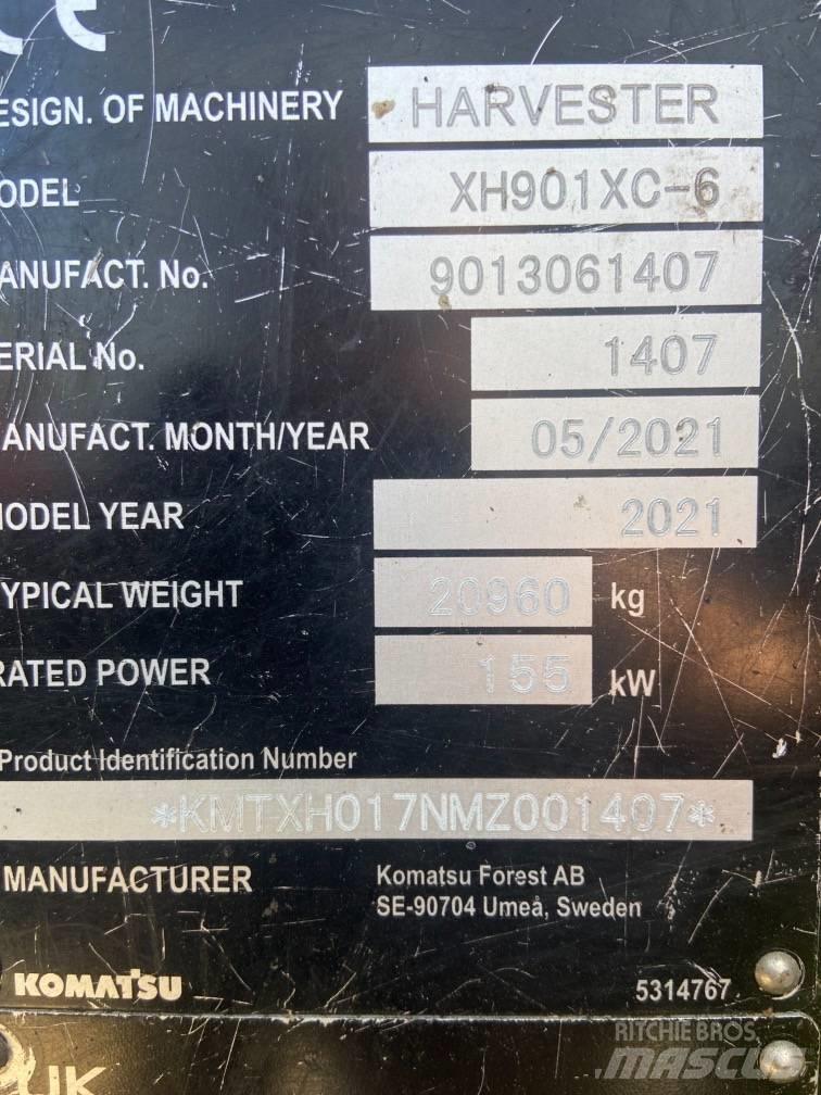 Komatsu 901XC Betakarítók