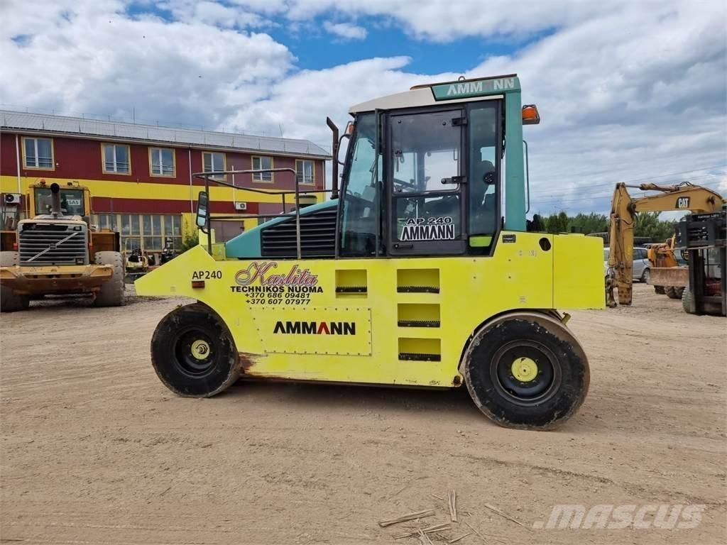 Ammann AP 240 Pneumatikus kerekes hengerek