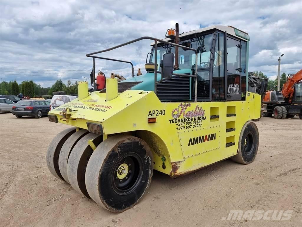 Ammann AP 240 Pneumatikus kerekes hengerek