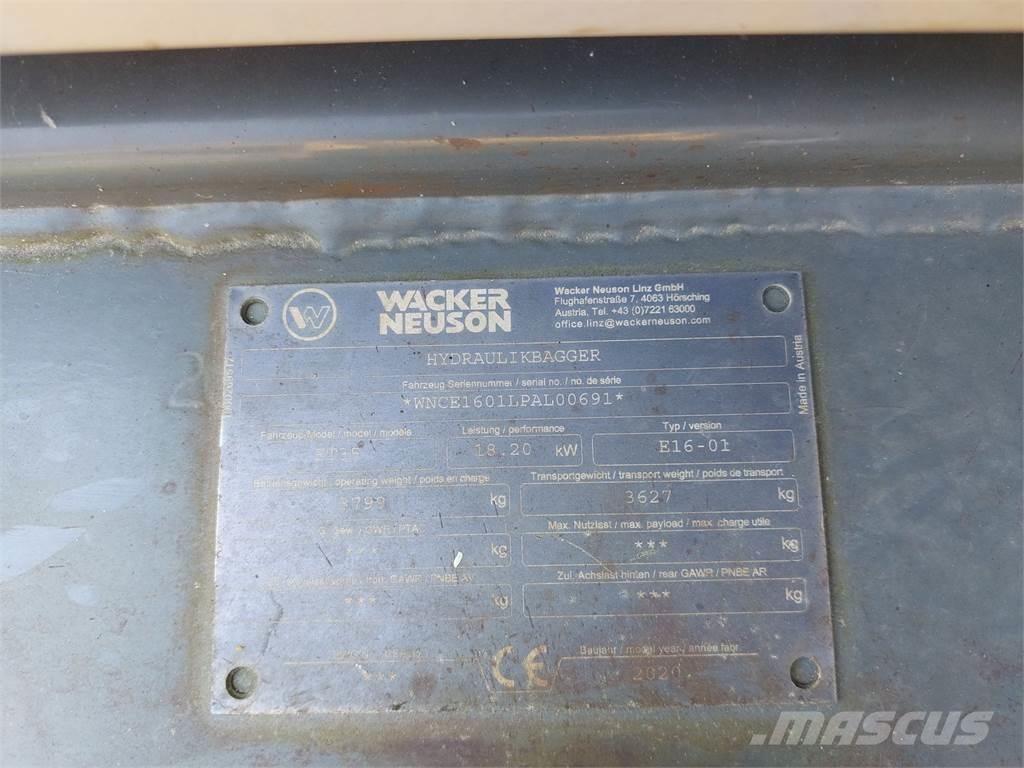 Wacker Neuson ET35 Lánctalpas kotrók