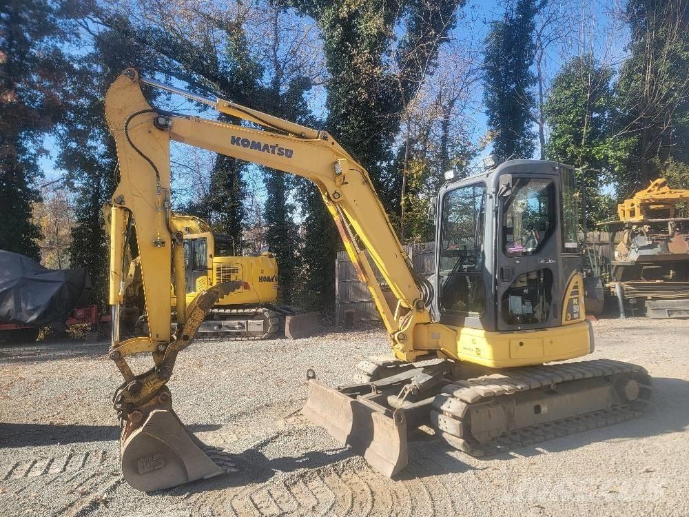 Komatsu PC 50 MR Mini kotrók < 7t