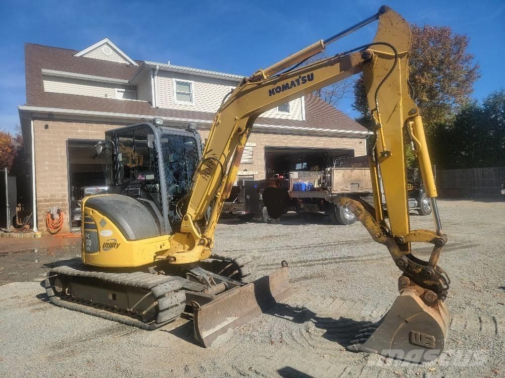 Komatsu PC 50 MR Mini kotrók < 7t