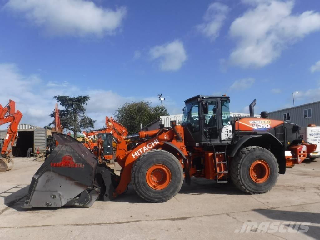 Hitachi ZW 310-6 Gumikerekes homlokrakodók