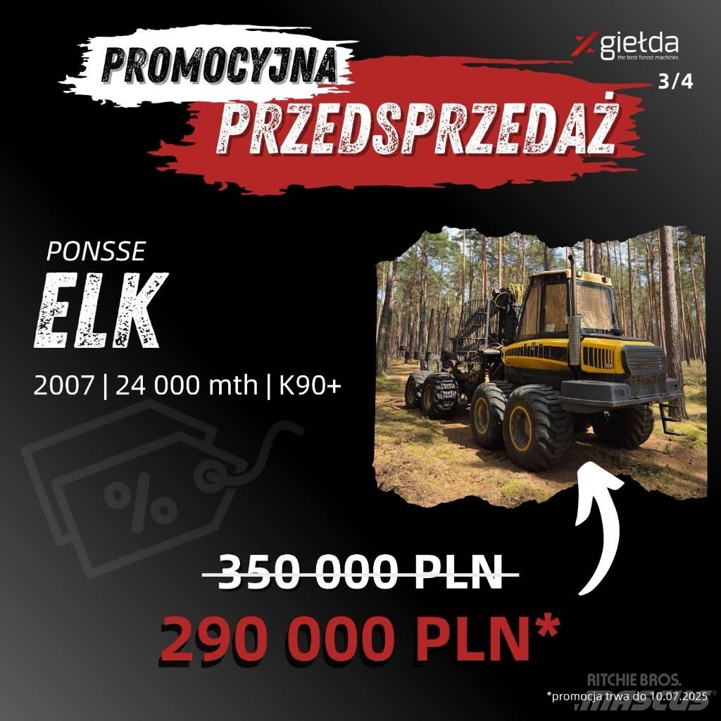 Ponsse Elk Kihordók