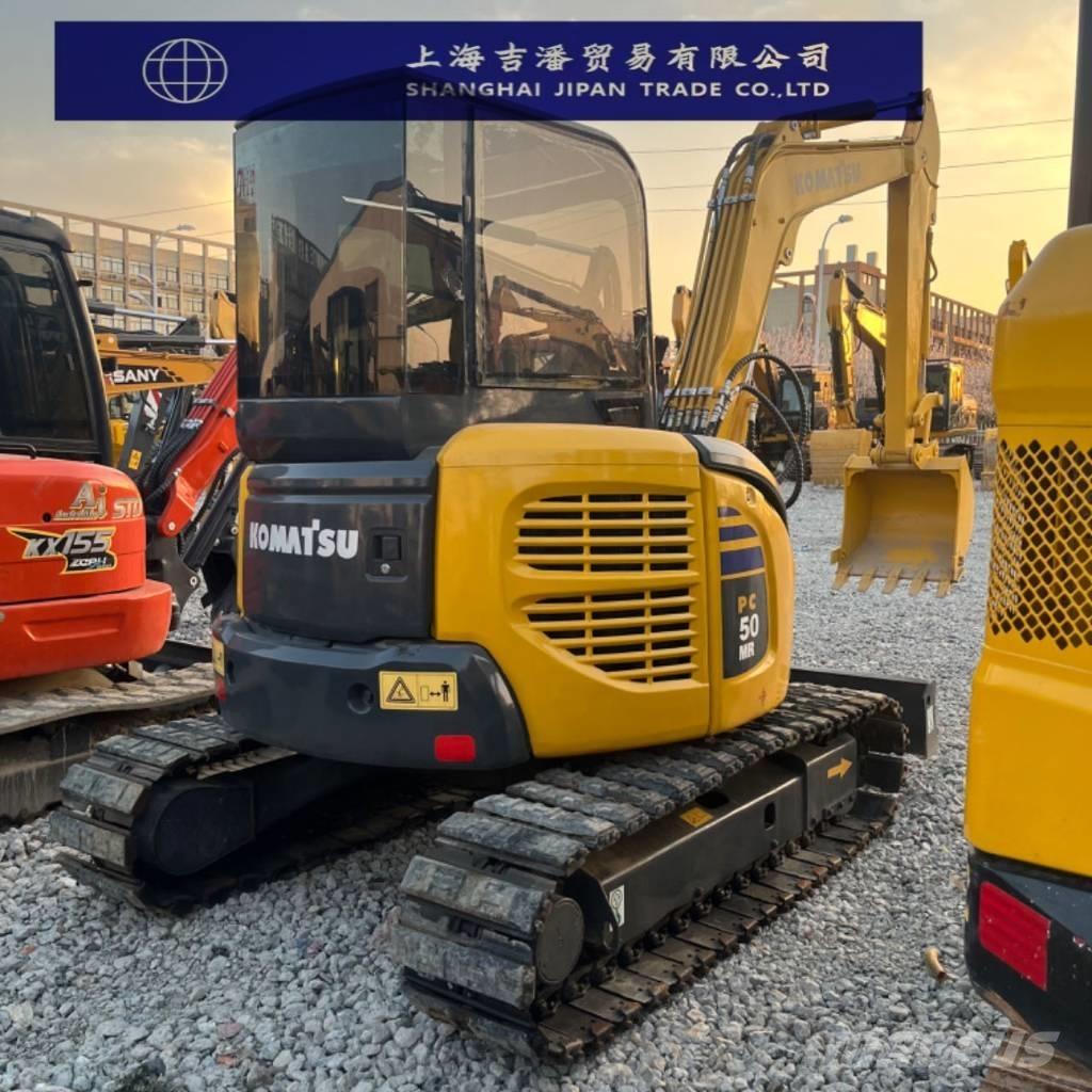 Komatsu PC 50 MR Mini kotrók < 7t