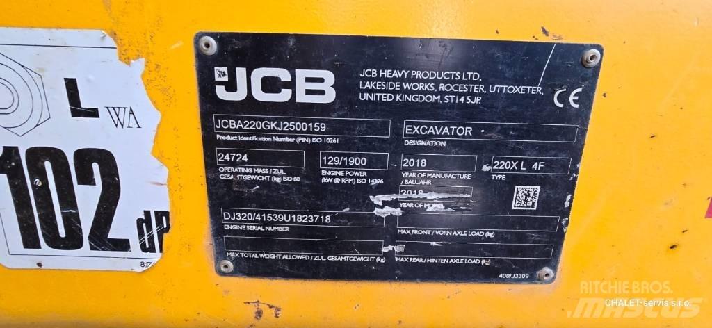 JCB 220 XL 4F Lánctalpas kotrók