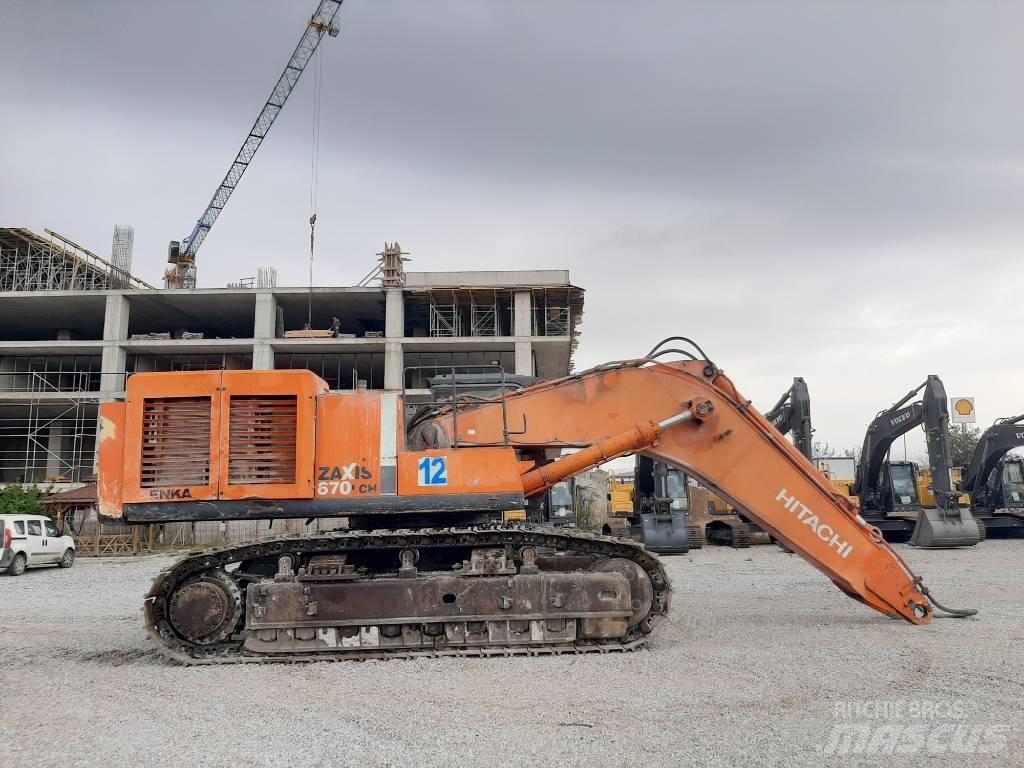 Hitachi ZX 670 LC H Lánctalpas kotrók