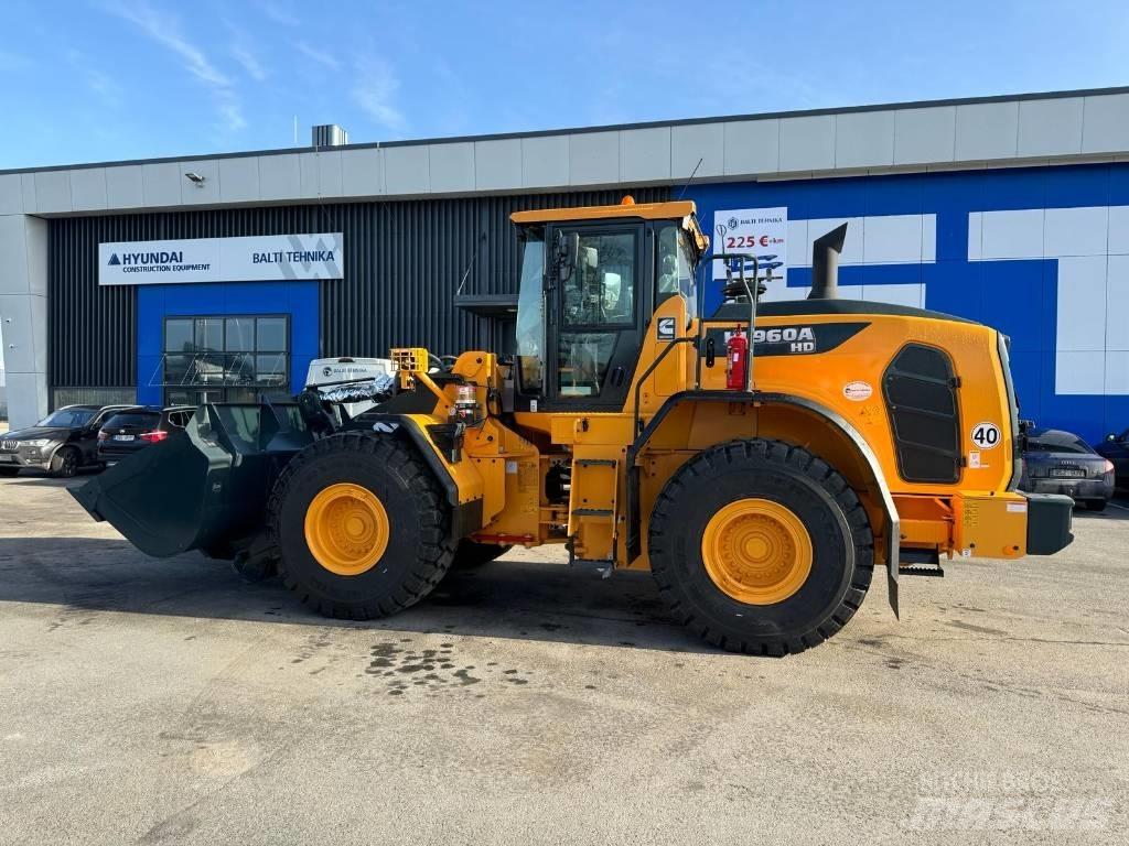 Hyundai HL960A HD Gumikerekes homlokrakodók