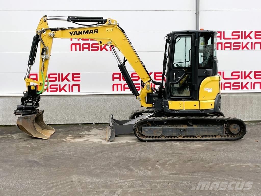 Yanmar Vio 50 Mini kotrók < 7t