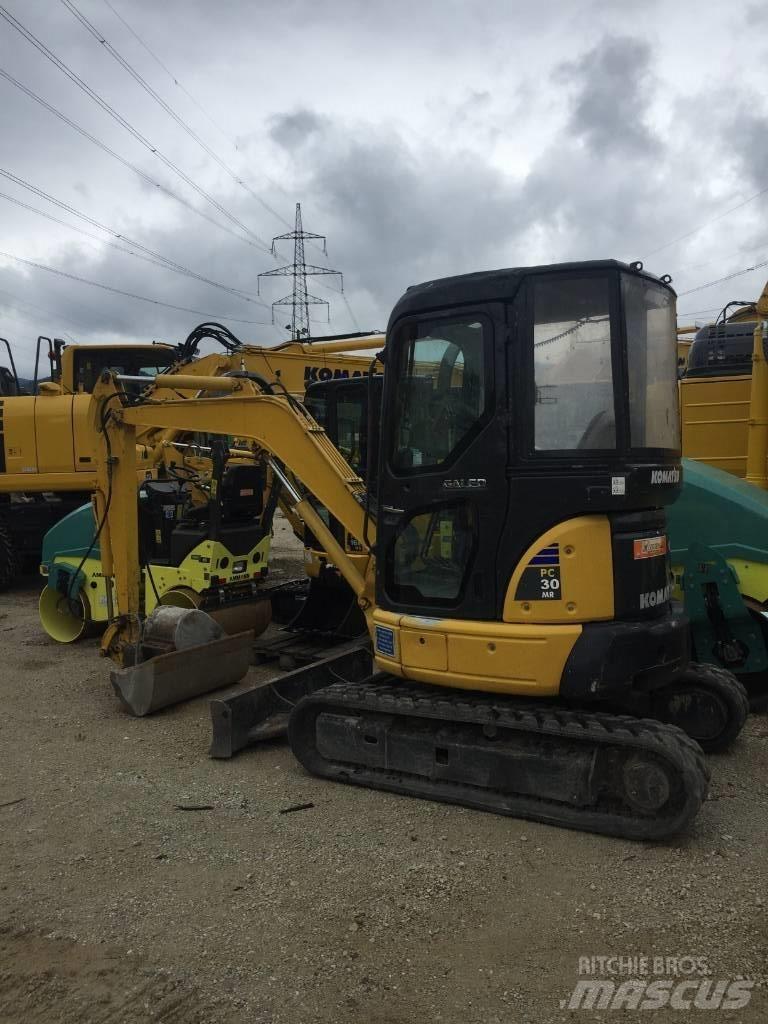 Komatsu PC30MR-2 Mini kotrók < 7t
