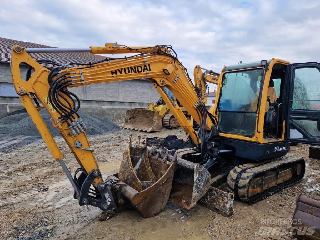 Hyundai R60CR-9A Mini kotrók < 7t