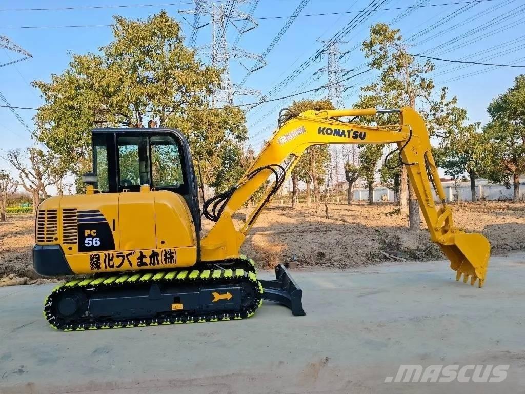 Komatsu PC 56-7 Mini kotrók < 7t
