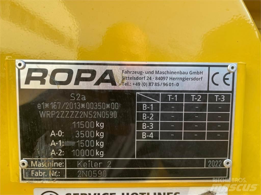 Ropa KEILER 2 Burgonya kombájnok és kiszedők