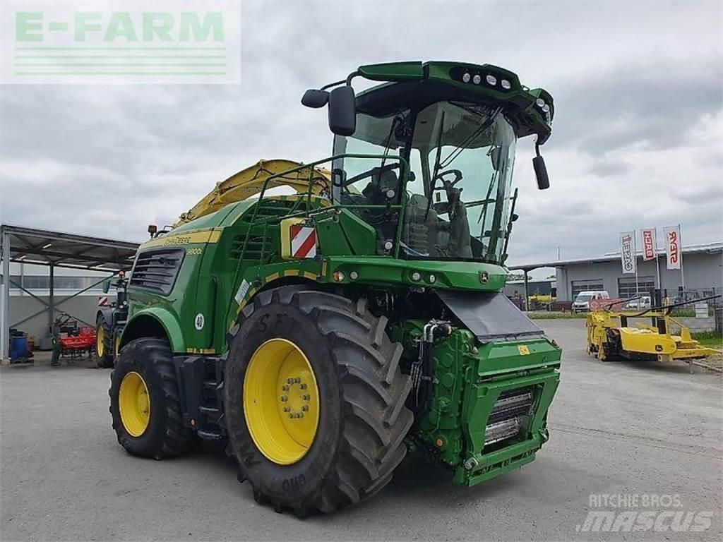 John Deere 9800 Önjáró szecskázók