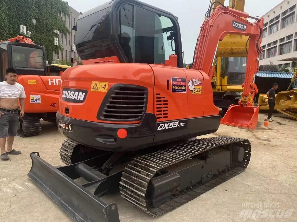Doosan DX55-9C Lánctalpas kotrók