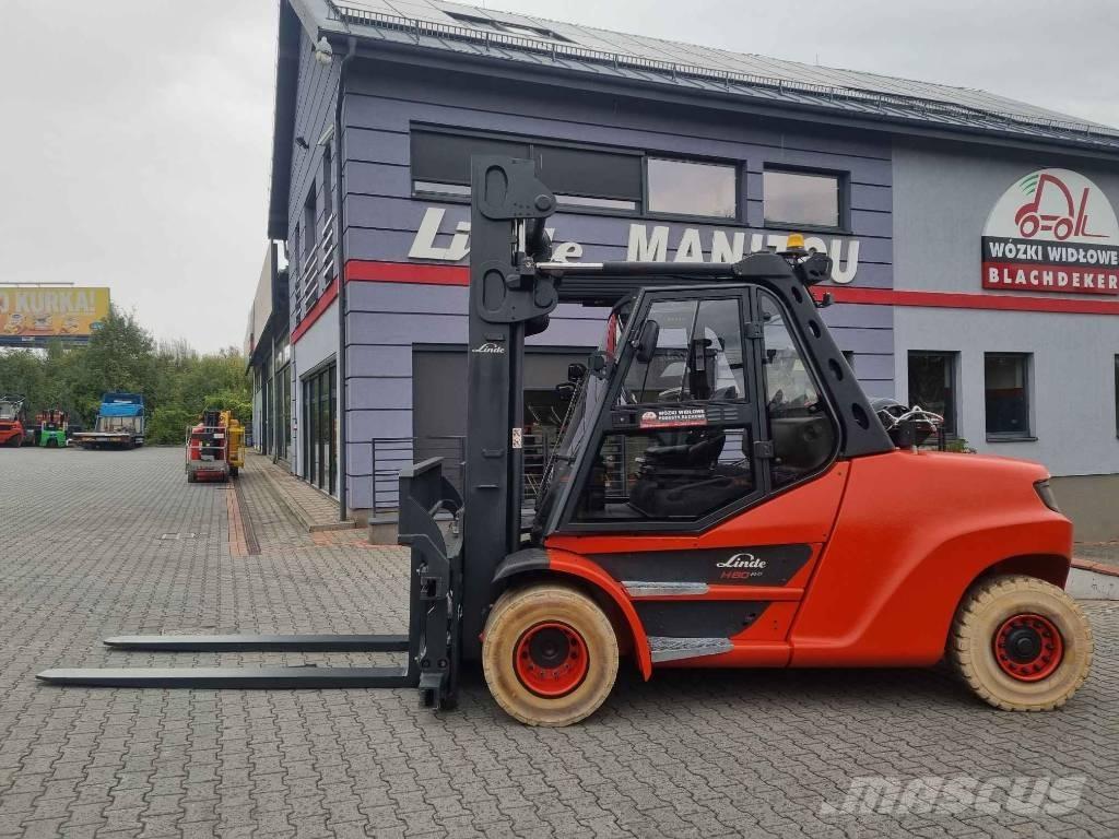 Linde H80T-03/1100 Gázüzemű targoncák