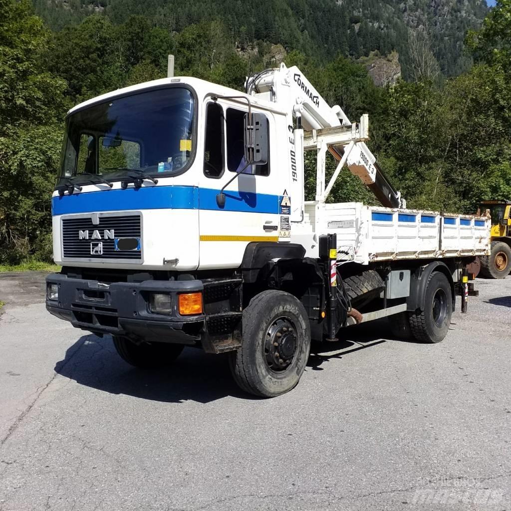 MAN 19.372 Billenő teherautók