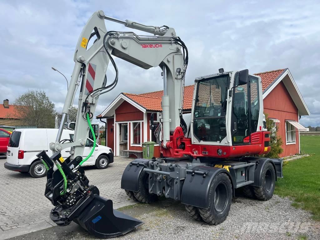 Takeuchi TB 395 W Gumikerekes kotrók