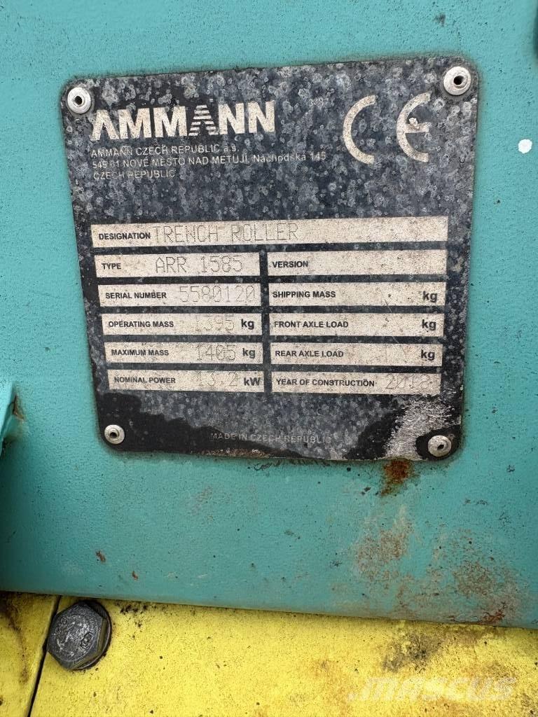 Ammann ARR 1585 Egyéb hengerek