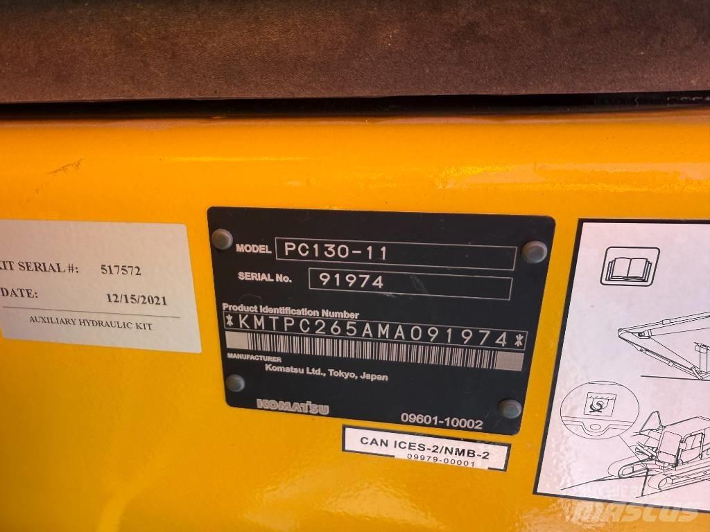 Komatsu PC130-11 Lánctalpas kotrók
