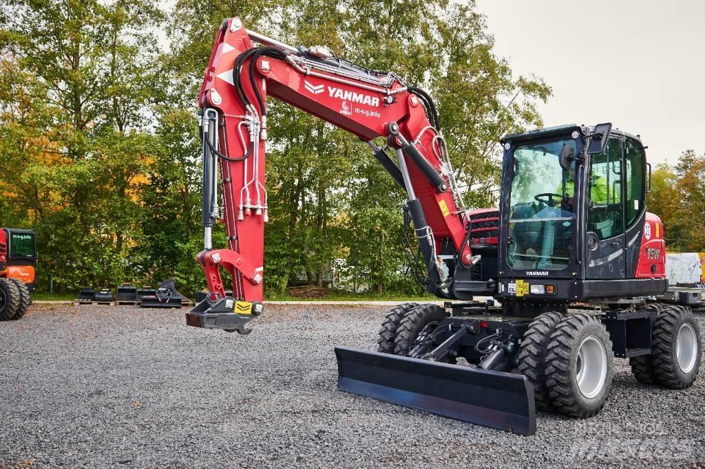Yanmar B95W Gumikerekes kotrók