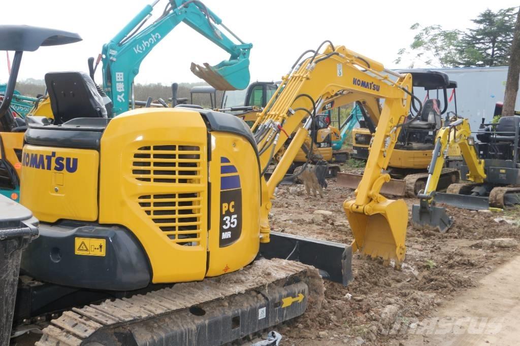 Komatsu pc35 Mini kotrók < 7t