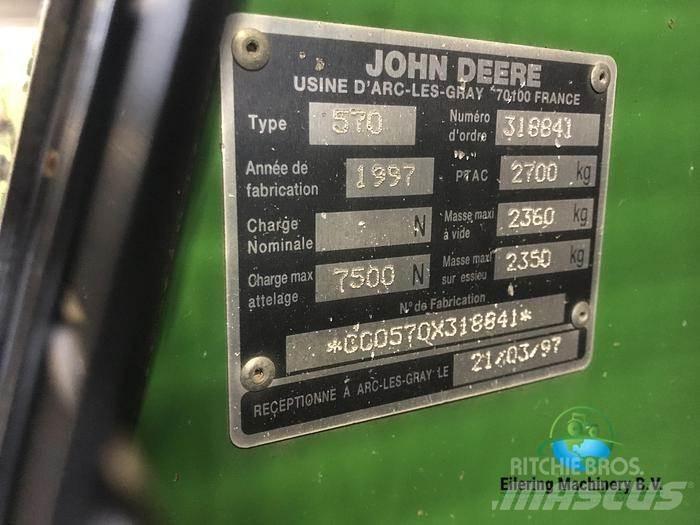 John Deere 570 Szecskázók