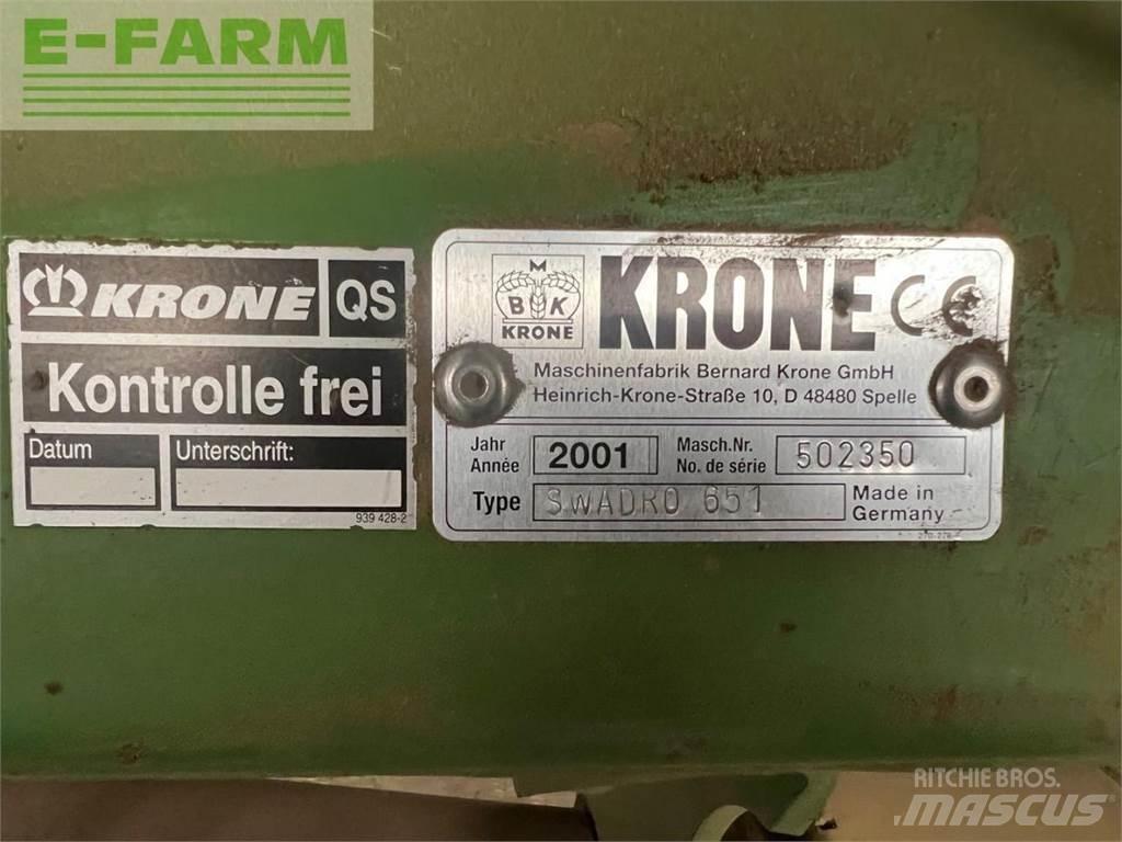Krone Swadro 651 Rendforgatók
