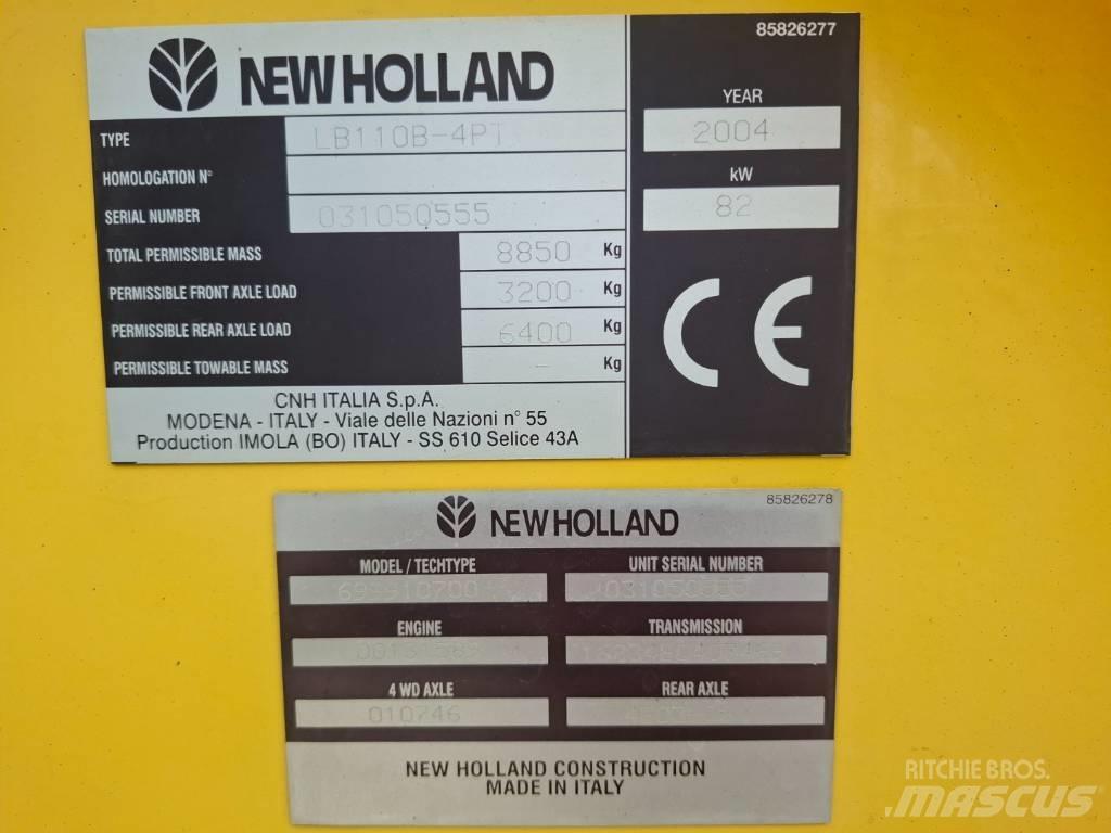 New Holland LB 110 B Kotrórakodók