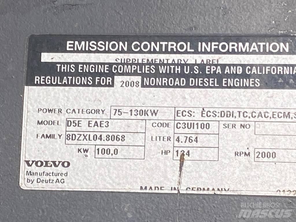Volvo EW 140 C Gumikerekes kotrók