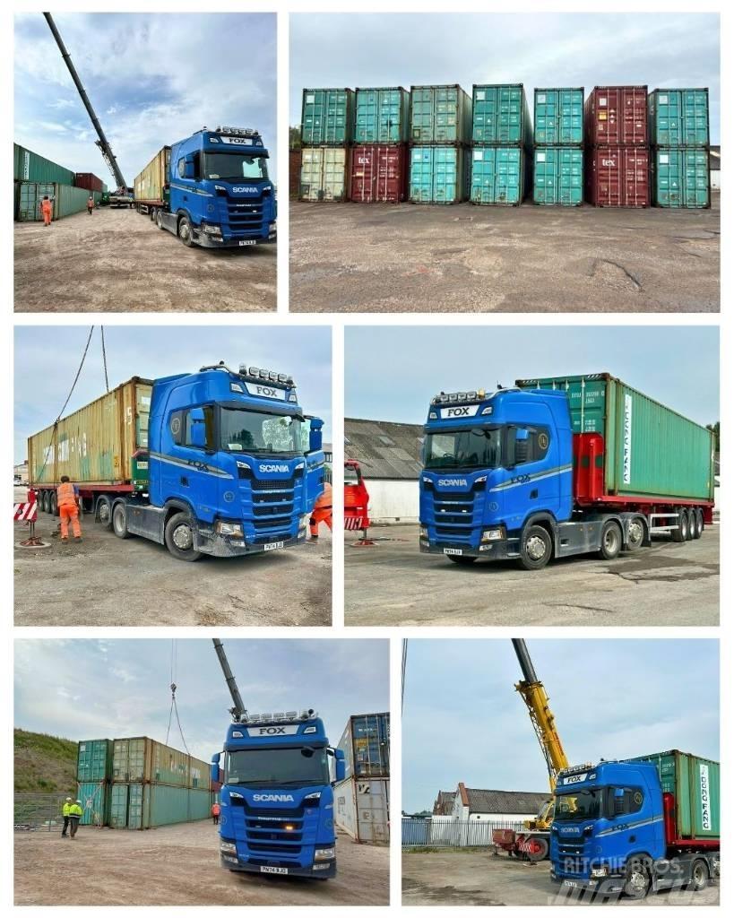  45ft containers Raklaptároló konténerek