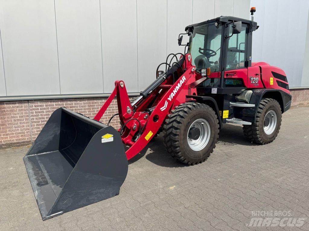Yanmar V120 Gumikerekes homlokrakodók