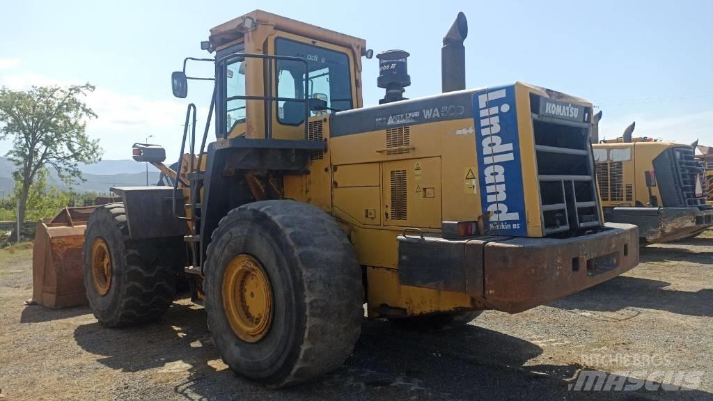 Komatsu WA 500-3H Gumikerekes homlokrakodók