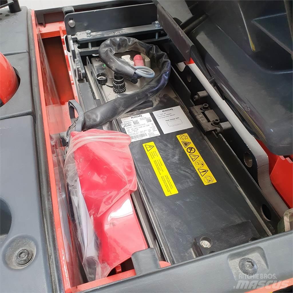 Linde D12AP Gyalogkíséretű targonca
