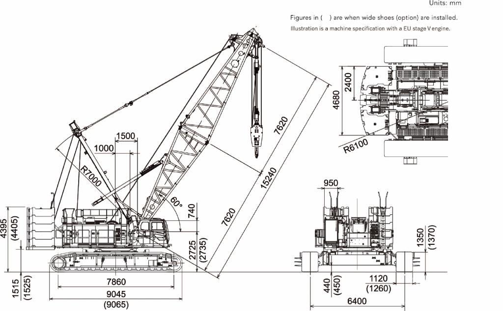 sumitomo SCX2800A-3 Lánctalpas daruk