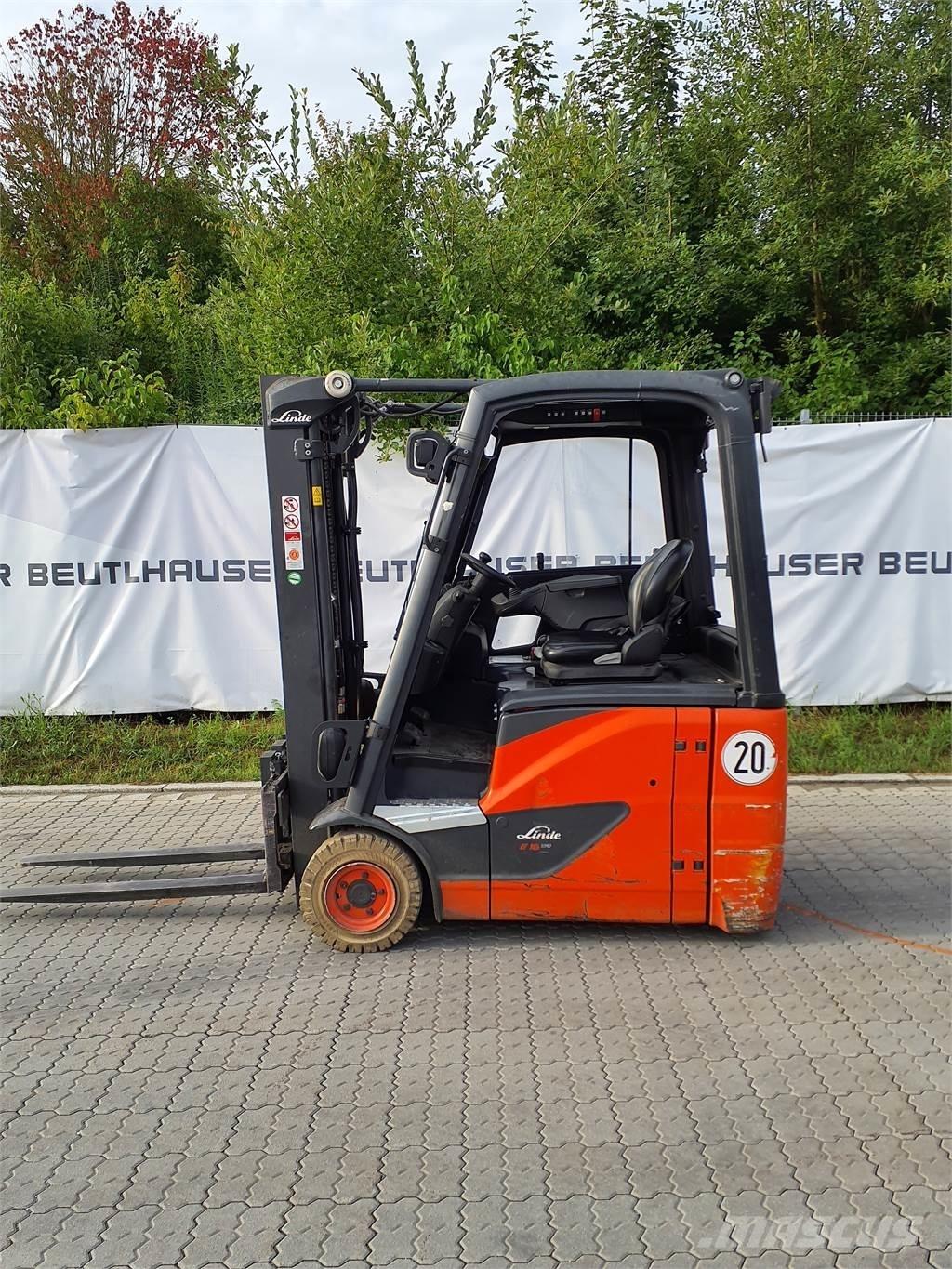 Linde E16 Elektromos targoncák