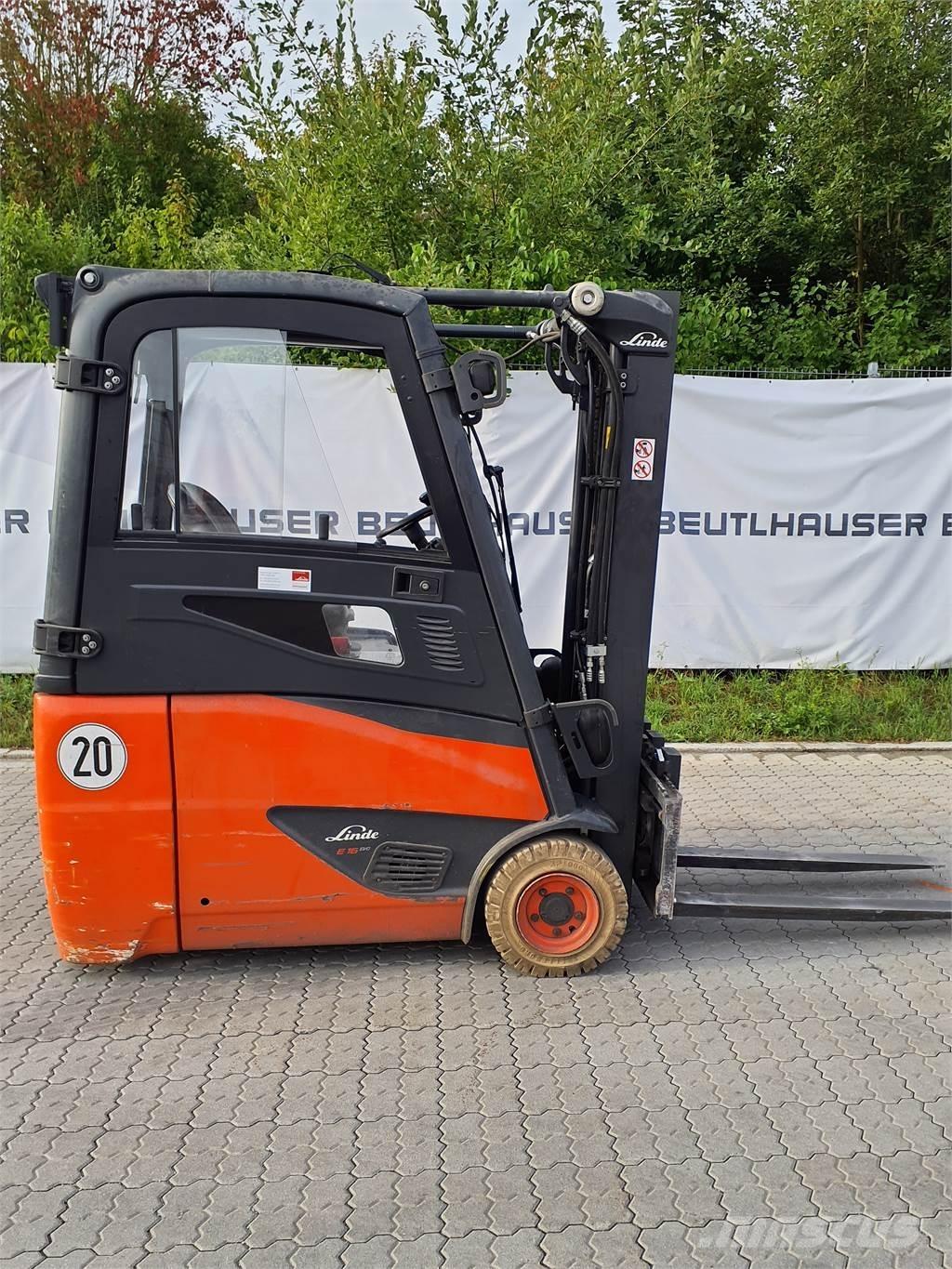 Linde E16 Elektromos targoncák