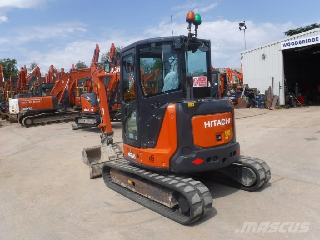Hitachi ZX 48 U-6 Mini kotrók < 7t