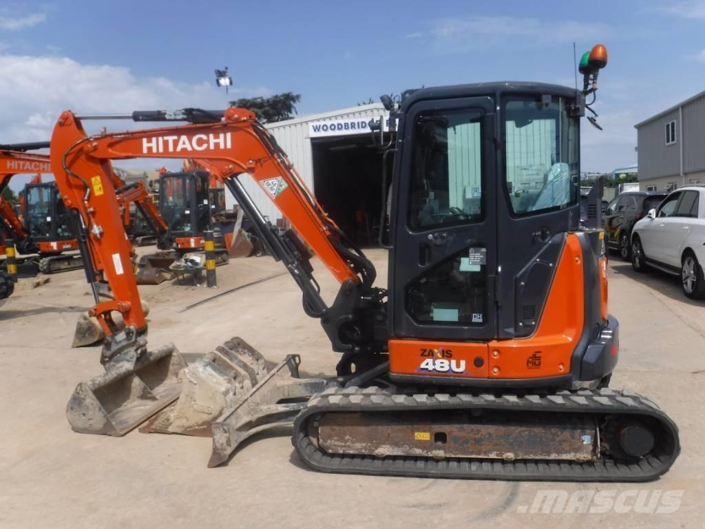 Hitachi ZX 48 U-6 Mini kotrók < 7t
