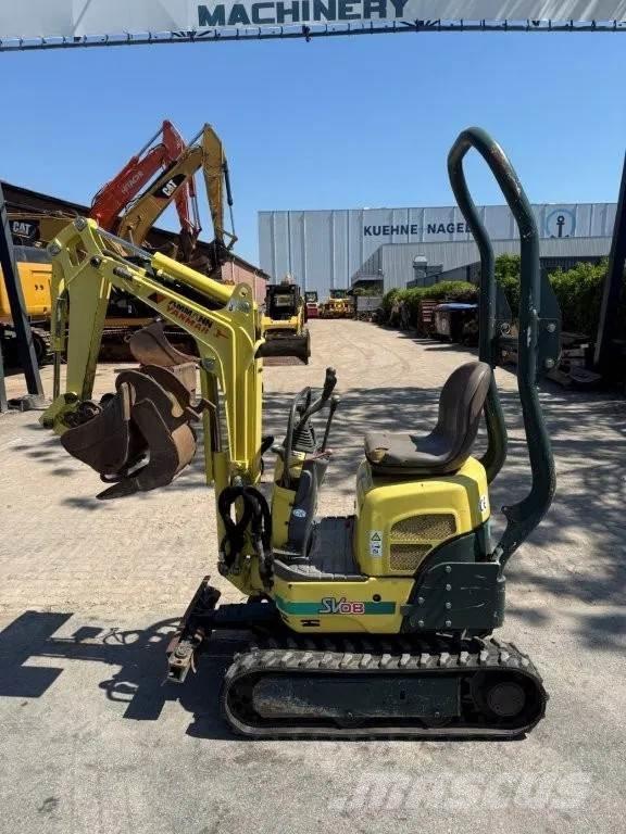 Yanmar SV08 Mini kotrók < 7t